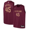Lussuoso Duraturo Magnifico Donovan Mitchell Cleveland Cavaliers Nike Youth Swingman Jersey Icon Edition Wine