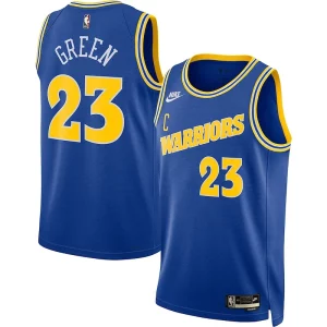 Trendy Splendido Prestigioso Draymond Green Golden State Warriors Nike Swingman Jersey Classic Edition Blue