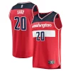 Robusto Alexandre Sarr Washington Wizards Fast Break Replica Player Jersey Icon Edition Red