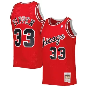 Cool Comodo Versatile Scottie Pippen Chicago Bulls Hardwood Classics 2003 04 Swingman Jersey Red