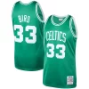 Raffinato Larry Bird Boston Celtics 1985/86 Hardwood Classics Authentic Jersey Kelly Green