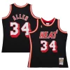 Delizioso Versatile Elegante Ray Allen Miami Heat 2013/14 Hardwood Classics Swingman Jersey Black