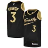 Versatile OG Anunoby Toronto Raptors Nike Swingman Player Jersey City Edition Black