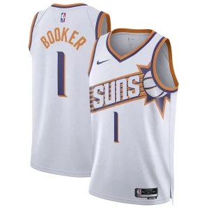 Fantastico Fascinante Devin Booker Phoenix Suns Nike Unisex Swingman Jersey Association Edition White