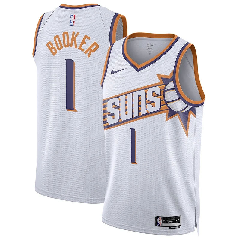 Fantastico Fascinante Devin Booker Phoenix Suns Nike Unisex Swingman Jersey Association Edition White