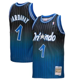 Bellissimo Penny Hardaway Orlando Magic 1994/95 Hardwood Classics Fadeaway Swingman Player Jersey Royal/Black