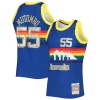 Elegante Robusto Dikembe Mutombo Denver Nuggets 1996/97 Hardwood Classics NBA 75th Anniversary Diamond Swingman Jersey Royal