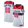 Fascinante Accattivante Washington Wizards Nike Unisex Swingman Custom Jersey White Association Edition