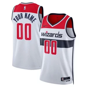 Fascinante Accattivante Washington Wizards Nike Unisex Swingman Custom Jersey White Association Edition