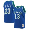 Attraente Carino Steve Nash Dallas Mavericks 1998/99 Hardwood Classics Swingman Jersey Blue