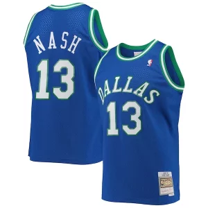 Attraente Carino Steve Nash Dallas Mavericks 1998/99 Hardwood Classics Swingman Jersey Blue