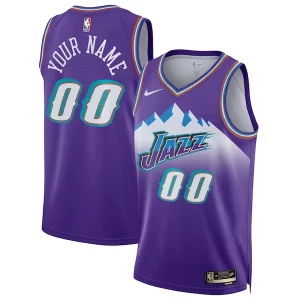 Lussuoso Prestigioso Meraviglioso Utah Jazz Nike Unisex 2022/23 Custom Swingman Jersey Classic Edition Purple