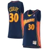 Lussuoso Stephen Curry Golden State Warriors Women's 2009 10 Hardwood Classics Swingman Jersey Navy