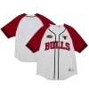 Elegante Robusto Prestigioso Chicago Bulls Practice Day Baseball Jersey White