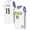 Moderno Classico Raffinato Nikola Jokic Denver Nuggets 2016/17 Throwback Swingman Jersey White