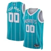 Raffinato Charlotte Hornets Jordan Brand Unisex Swingman Custom Jersey Teal Icon Edition