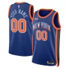 Fantastico New York Knicks Nike Unisex 2023/24 Custom Swingman Jersey Blue City Edition