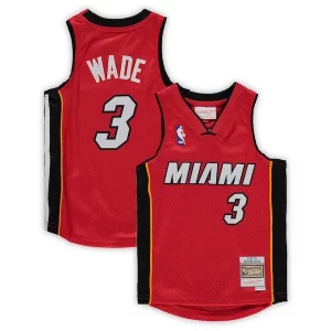 Stupendo Pratico Dwyane Wade Miami Heat Preschool 2005 06 Hardwood Classics Player Jersey Red