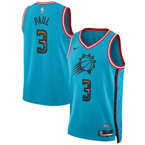 Stupendo Trendy Magnifico Chris Paul Phoenix Suns Nike Unisex 2022/23 Swingman Jersey City Edition Turquoise