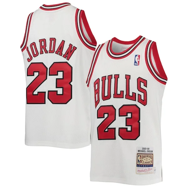 Classico Prestigioso Michael Jordan Chicago Bulls Youth 1997/98 Hardwood Classics Authentic Jersey White/Black/Red