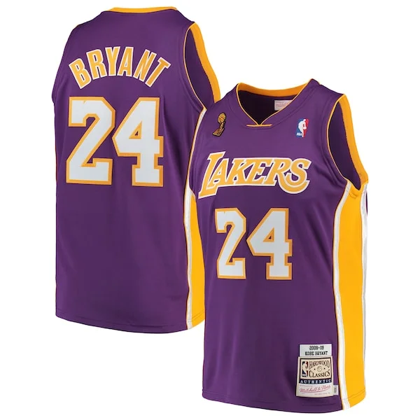 Stupendo Splendido Gorgeous Kobe Bryant Los Angeles Lakers 2008/09 Hardwood Classics Authentic Jersey Purple