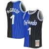 Classico Trendy Tracy McGrady Orlando Magic Hardwood Classics 2003/04 Split Swingman Jersey Blue/Black