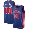 Bellissimo Classico Detroit Pistons Nike Swingman Custom Jersey Blue Icon Edition