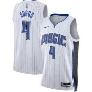 Delizioso Jalen Suggs Orlando Magic Nike Unisex Swingman Jersey Association Edition White/Black
