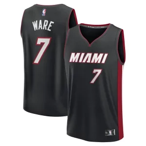 Incantevole Kel'el Ware Miami Heat Fast Break Replica Player Jersey Icon Edition Black