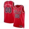 Bellissimo Chicago Bulls Nike Unisex Swingman Custom Jersey Red Icon Edition