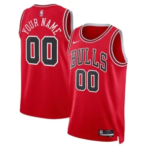 Bellissimo Chicago Bulls Nike Unisex Swingman Custom Jersey Red Icon Edition