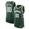 Gorgeous Fascinante Comodo Milwaukee Bucks Nike 2021/22 Diamond Authentic Custom Jersey Icon Edition Hunter Green