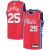 Robusto Ben Simmons Philadelphia 76ers Jordan Brand Youth 2020/21 Swingman Player Jersey Statement Edition Red