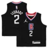 Bellissimo Trendy Kawhi Leonard LA Clippers Jordan Brand Toddler 2020/21 Jersey Black Statement Edition