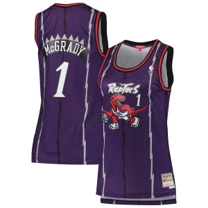 Cool Sofisticato Magnifico Tracy McGrady Toronto Raptors Women's 1998/99 Hardwood Classics Swingman Jersey Purple