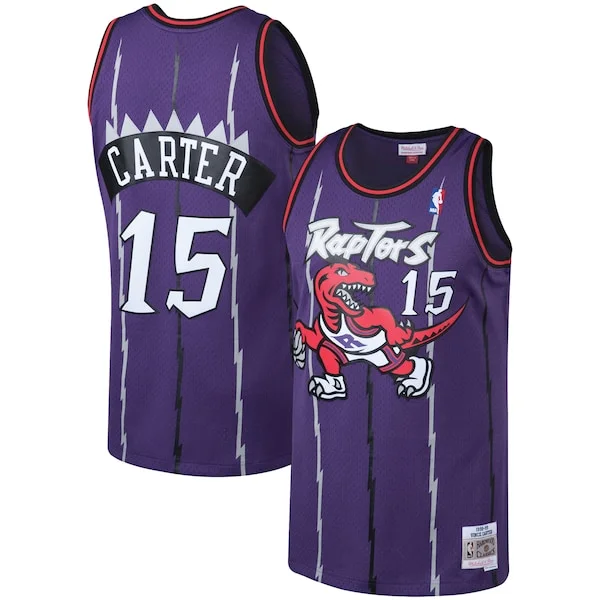 Delizioso Fascinante Vince Carter Toronto Raptors 1998/99 Big & Tall Hardwood Classics Swingman Jersey Purple/White
