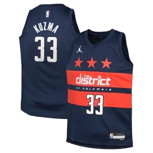 Delizioso Carino Kyle Kuzma Washington Wizards Jordan Brand Youth Swingman Jersey Statement Edition Navy