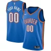 Lussuoso Comodo Oklahoma City Thunder Nike Custom Swingman Jersey Icon Edition Blue