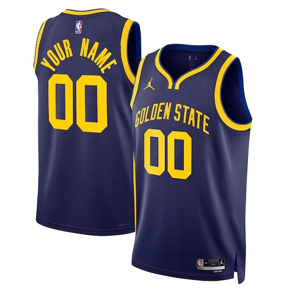 Pratico Golden State Warriors Jordan Brand Unisex 2022/23 Swingman Custom Jersey Statement Edition Blue
