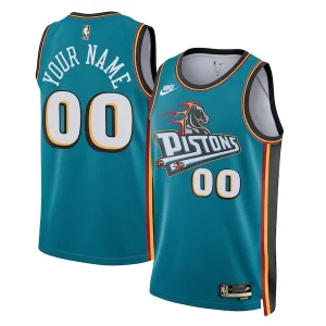 Magnifico Elegante Detroit Pistons Nike Unisex 2022/23 Custom Swingman Jersey Classic Edition Teal