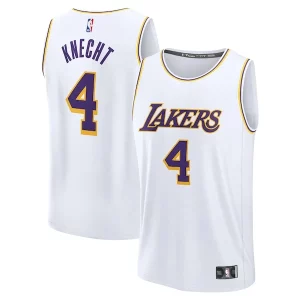 Cool Dalton Knecht Los Angeles Lakers Fast Break Replica Player Jersey Association Edition White
