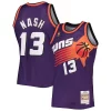 Magnifico Ottimo Steve Nash Phoenix Suns 1996/97 Hardwood Classics Swingman Jersey Purple