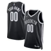 Classico Eccezionale Accattivante Brooklyn Nets Nike 2021/22 Diamond Swingman Custom Jersey Icon Edition Black