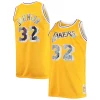 Classico Sofisticato Magic Johnson Los Angeles Lakers Big & Tall 1984/85 NBA 75th Anniversary Diamond Swingman Jersey Gold