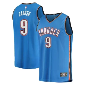 Incantevole Eccezionale Alex Caruso Oklahoma City Thunder Youth Fast Break Replica Player Jersey Icon Edition Blue