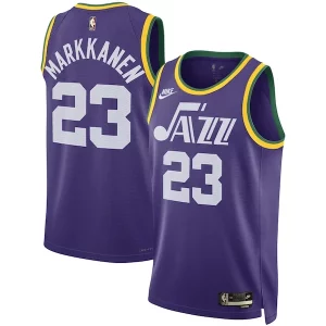 Gorgeous Delizioso Trendy Lauri Markkanen Utah Jazz Nike Unisex 2023/24 Swingman Replica Jersey Classic Edition Purple