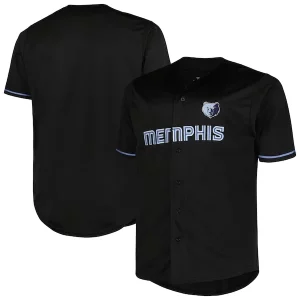 Meraviglioso Attraente Memphis Grizzlies Profile Big & Tall Pop Jersey Black