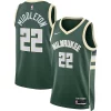 Moderno Khris Middleton Milwaukee Bucks Nike Unisex Swingman Jersey Icon Edition Hunter Green