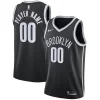 Gorgeous Brooklyn Nets Nike Swingman Custom Jersey Black Icon Edition