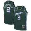 Duraturo Pratico Accattivante Cade Cunningham Detroit Pistons Nike Youth 2022/23 Swingman Jersey City Edition Green